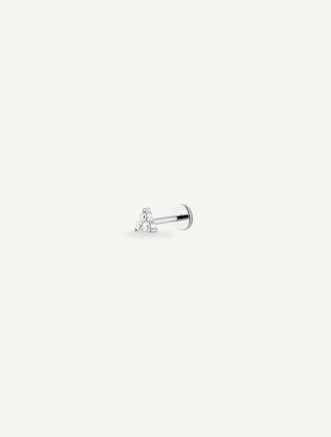 KIKICHIC | NYC | Tragus Helix Cartilage Beaded Tiny Huggies Small Hoops 6  mm| Sterling Silver Mini Beads Hoops in Silver, 18k Gold and Rose Gold.